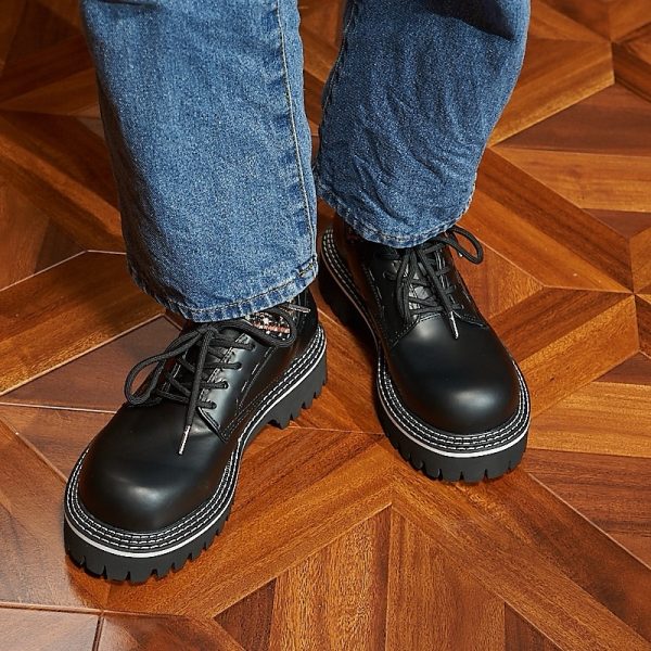 Giày derby chunky da bê cao cấp - ZDC015B - Hình ảnh 23