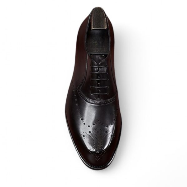 Giày oxford adelaide họa tiết medallion da bê nhập khẩu - ZOA016B - Hình ảnh 9