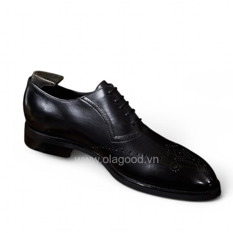 Giày oxford adelaide họa tiết medallion da bê nhập khẩu - ZOA016B - Hình ảnh 7