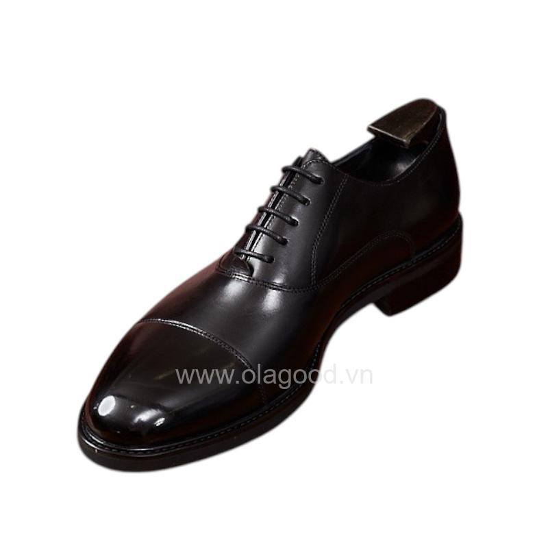 Giày oxford captoe da bê cao cấp - ZOC015B - Hình ảnh 12