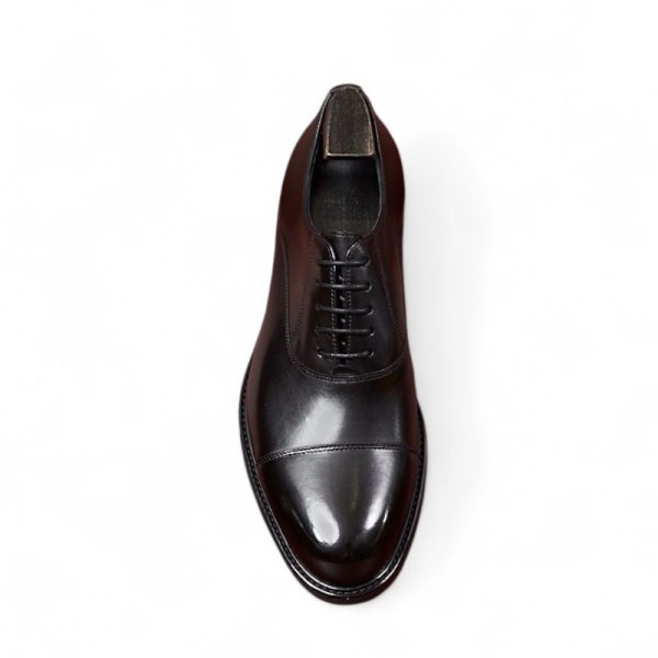 Giày oxford captoe da bê cao cấp - ZOC015B - Hình ảnh 18