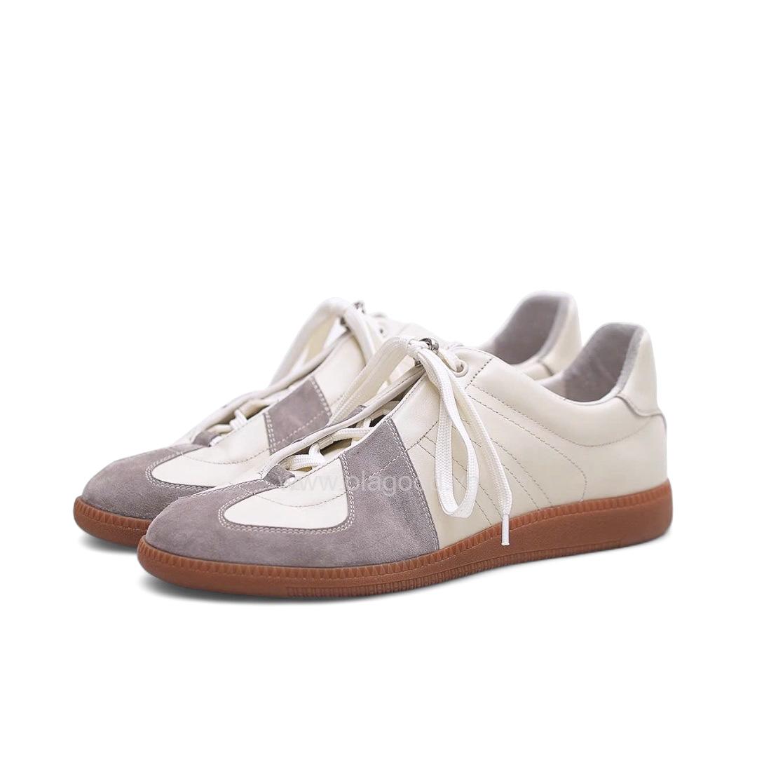 Giày thể thao nam da bê kết hợp da lộn cao cấp - ZSK0122B