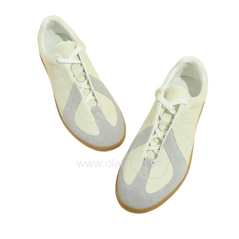 Giày thể thao nam da bê kết hợp da lộn cao cấp - ZSK0122B - Hình ảnh 8