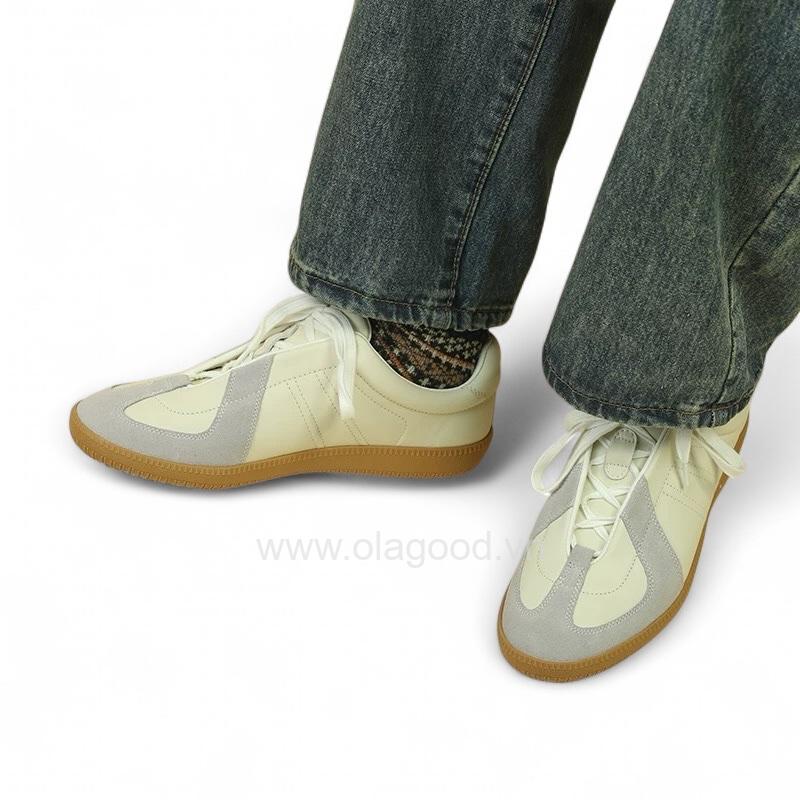 Giày thể thao nam da bê kết hợp da lộn cao cấp - ZSK0122B - Hình ảnh 14