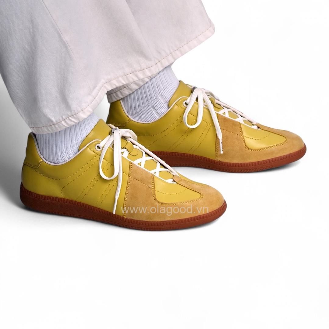 Giày thể thao nam da bê kết hợp da lộn cao cấp - ZSK0123B - Hình ảnh 10