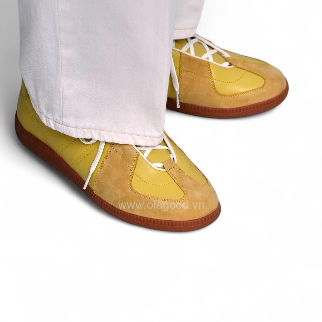 Giày thể thao nam da bê kết hợp da lộn cao cấp - ZSK0123B - Hình ảnh 11