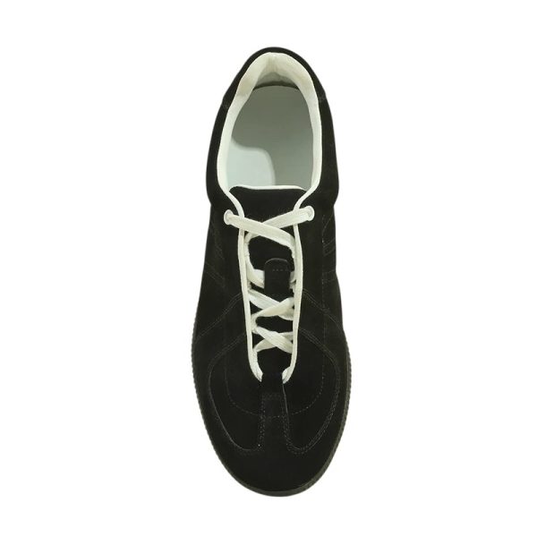 Giày thể thao nam da lộn cao cấp màu đen - ZSK0119B - Hình ảnh 6
