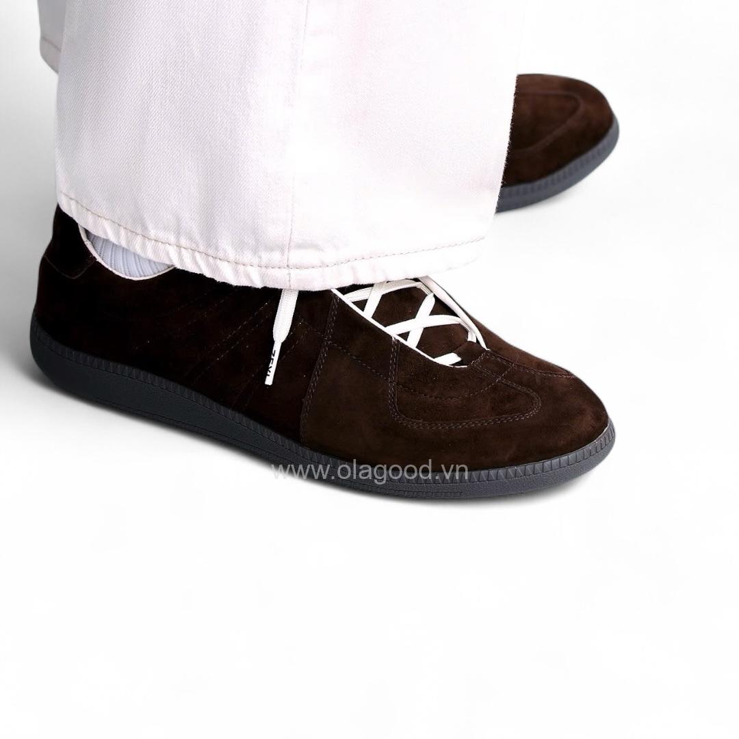 Giày thể thao nam da lộn cao cấp màu nâu - ZSK0120B - Hình ảnh 25