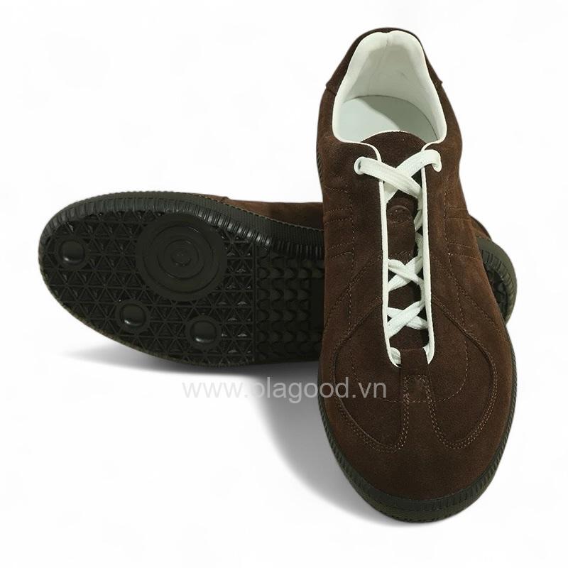 Giày thể thao nam da lộn cao cấp màu nâu - ZSK0120B - Hình ảnh 20