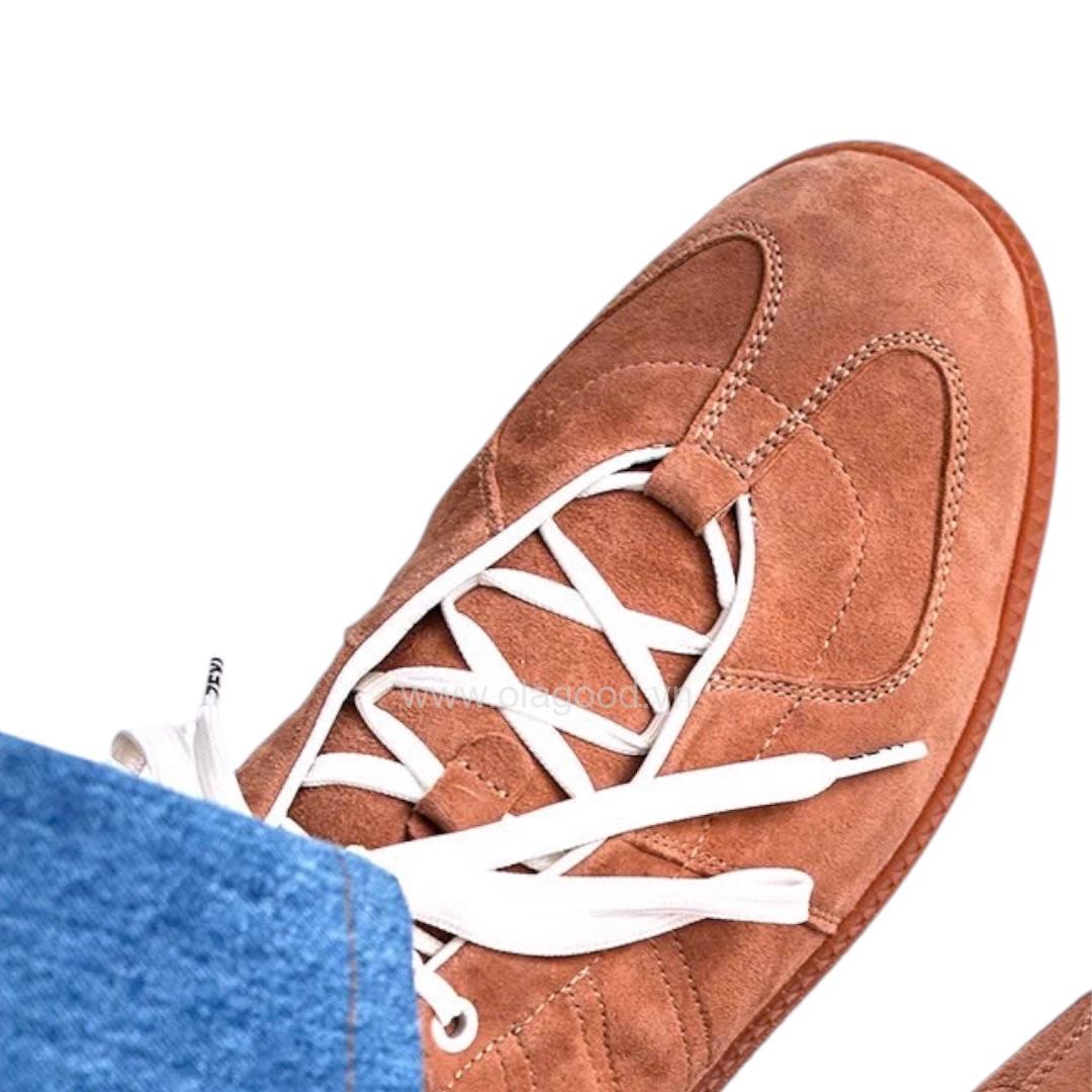 Giày thể thao nam da lộn cao cấp màu nâu - ZSK0120B - Hình ảnh 7
