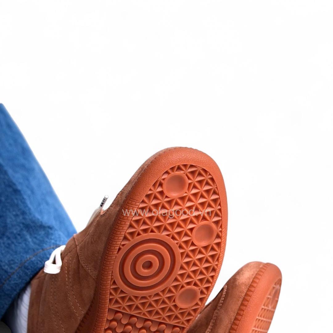 Giày thể thao nam da lộn cao cấp màu nâu - ZSK0120B - Hình ảnh 8