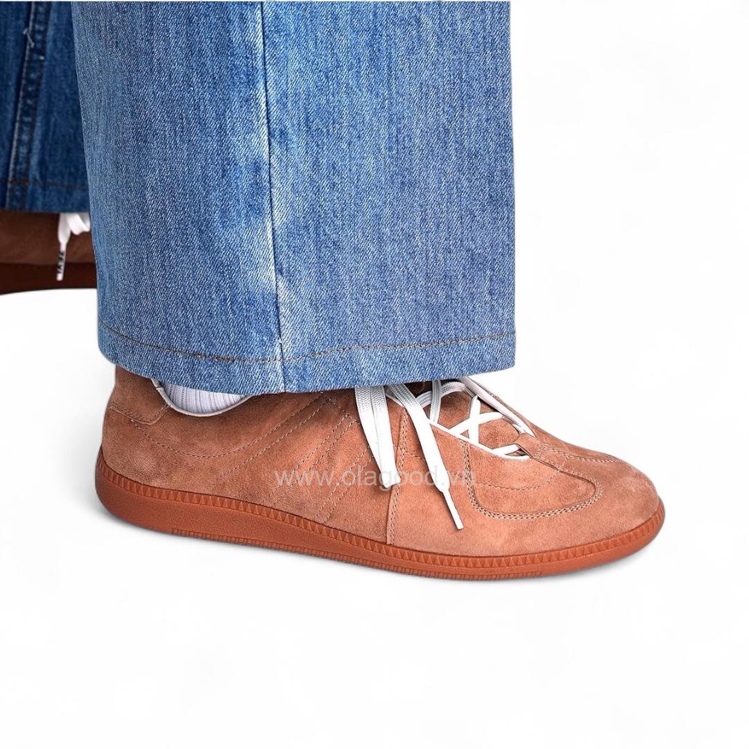 Giày thể thao nam da lộn cao cấp màu nâu - ZSK0120B - Hình ảnh 13