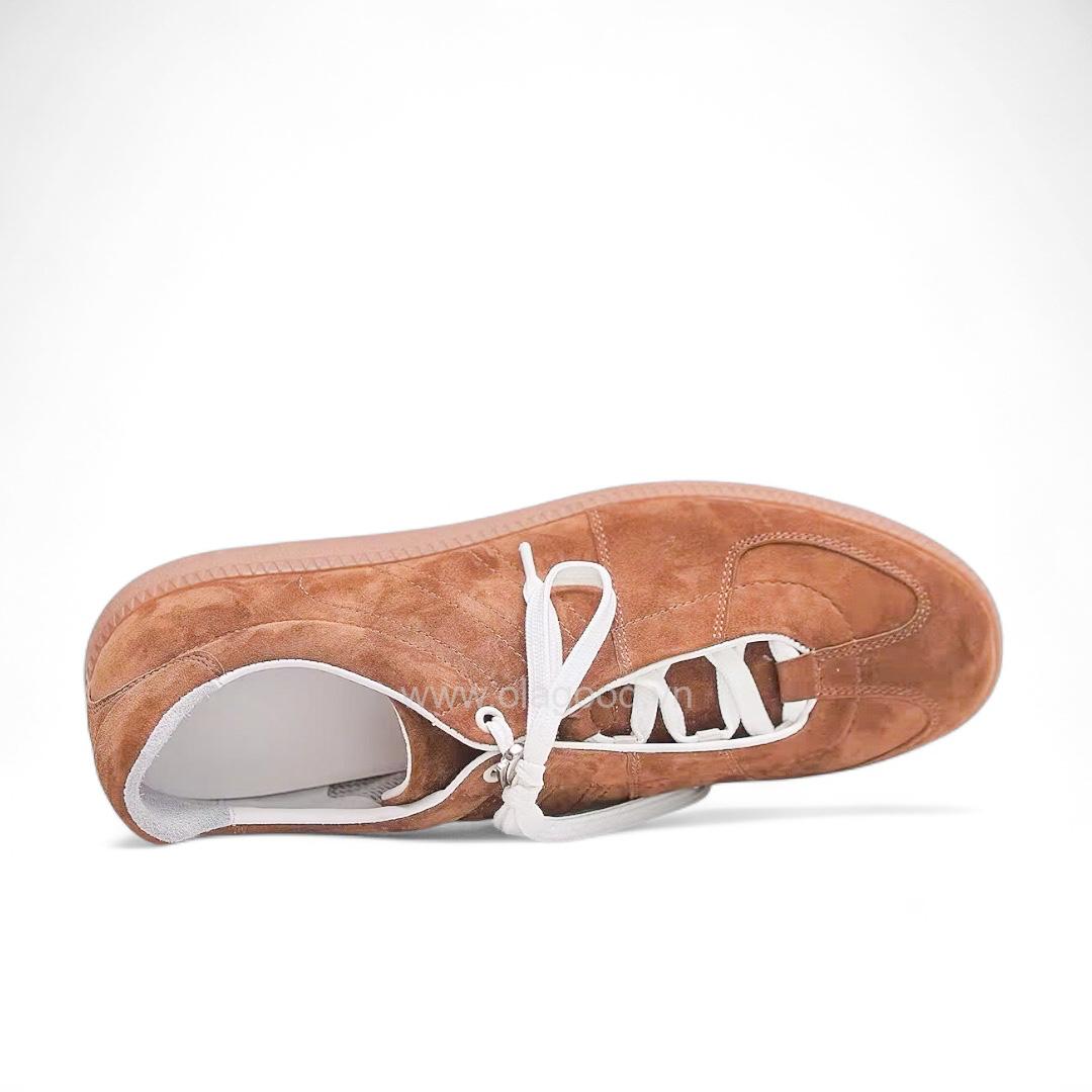 Giày thể thao nam da lộn cao cấp màu nâu - ZSK0120B - Hình ảnh 5