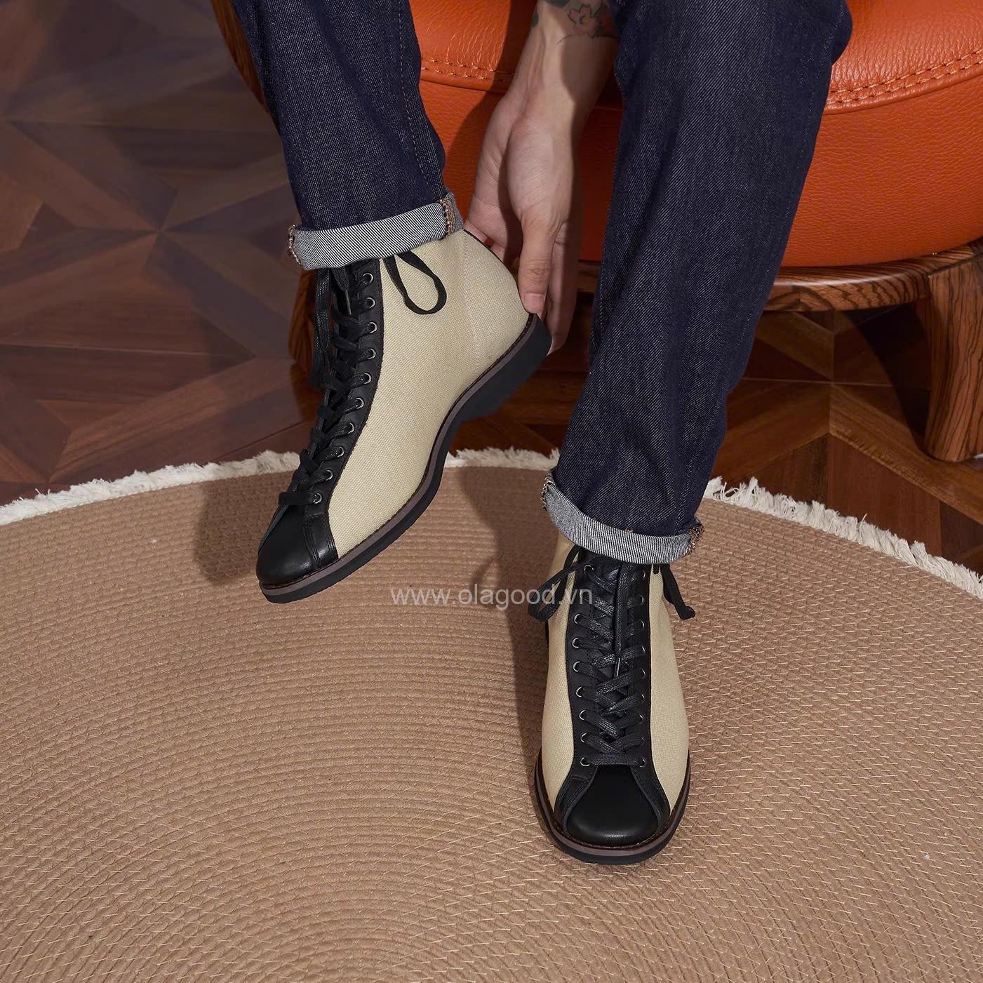 Giày thể thao nam đấm bốc cổ điển - ZSK0116B - Hình ảnh 20