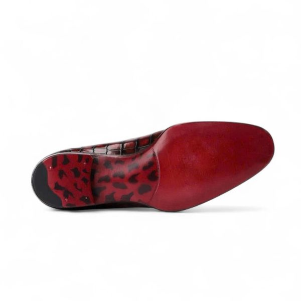 Giày loafer tasel da cá sấu nile - Cấu trúc goodyear handmade - GDGY0132S - Hình ảnh 6