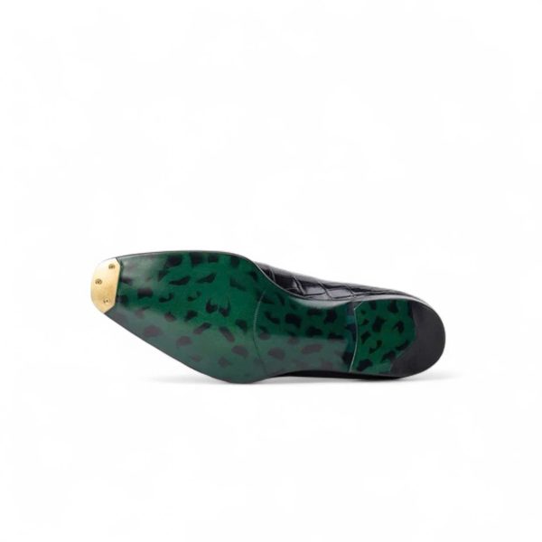 Giày oxford wholecut da cá sấu nile - Handmade goodyear - GWGY0129S - Hình ảnh 6