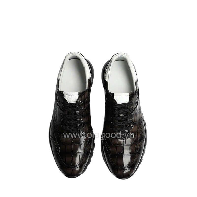 Giày sneaker da cá sấu nile nhập khẩu - GTT0167S - Hình ảnh 3