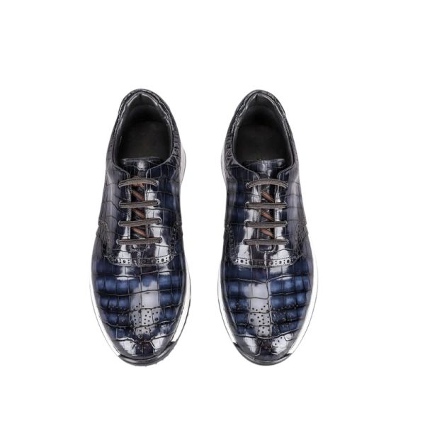 Giày sneaker nam da cá sấu nile cao cấp - GTT0168S - Hình ảnh 3