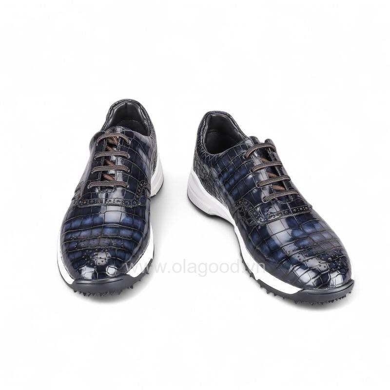 Giày sneaker nam da cá sấu nile cao cấp - GTT0168S - Hình ảnh 4