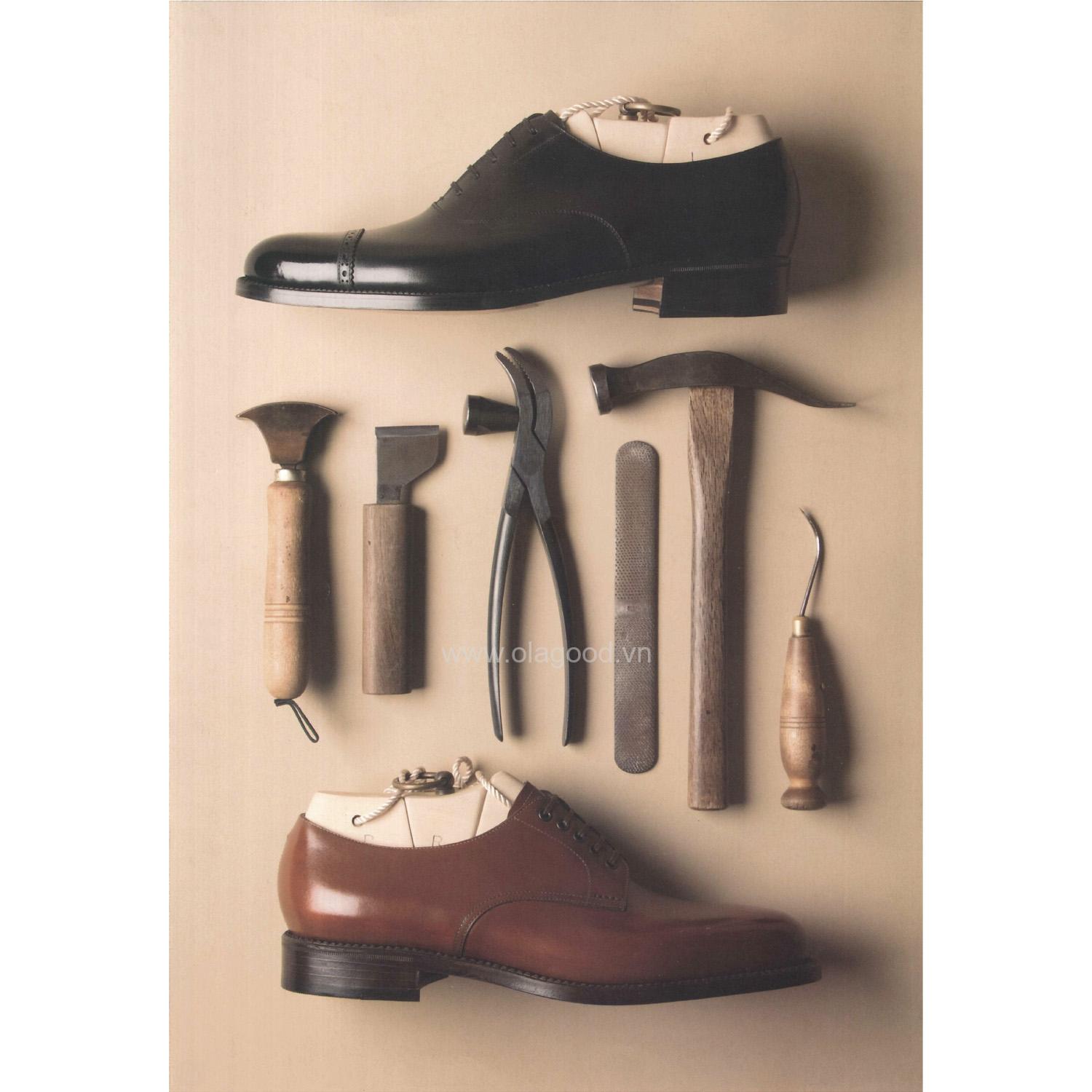 Sách dạy đóng giày da thủ công handmade - Giáo trình đóng giày da thủ công tự học tại nhà chi tiết từ A – Z - Hình ảnh 2