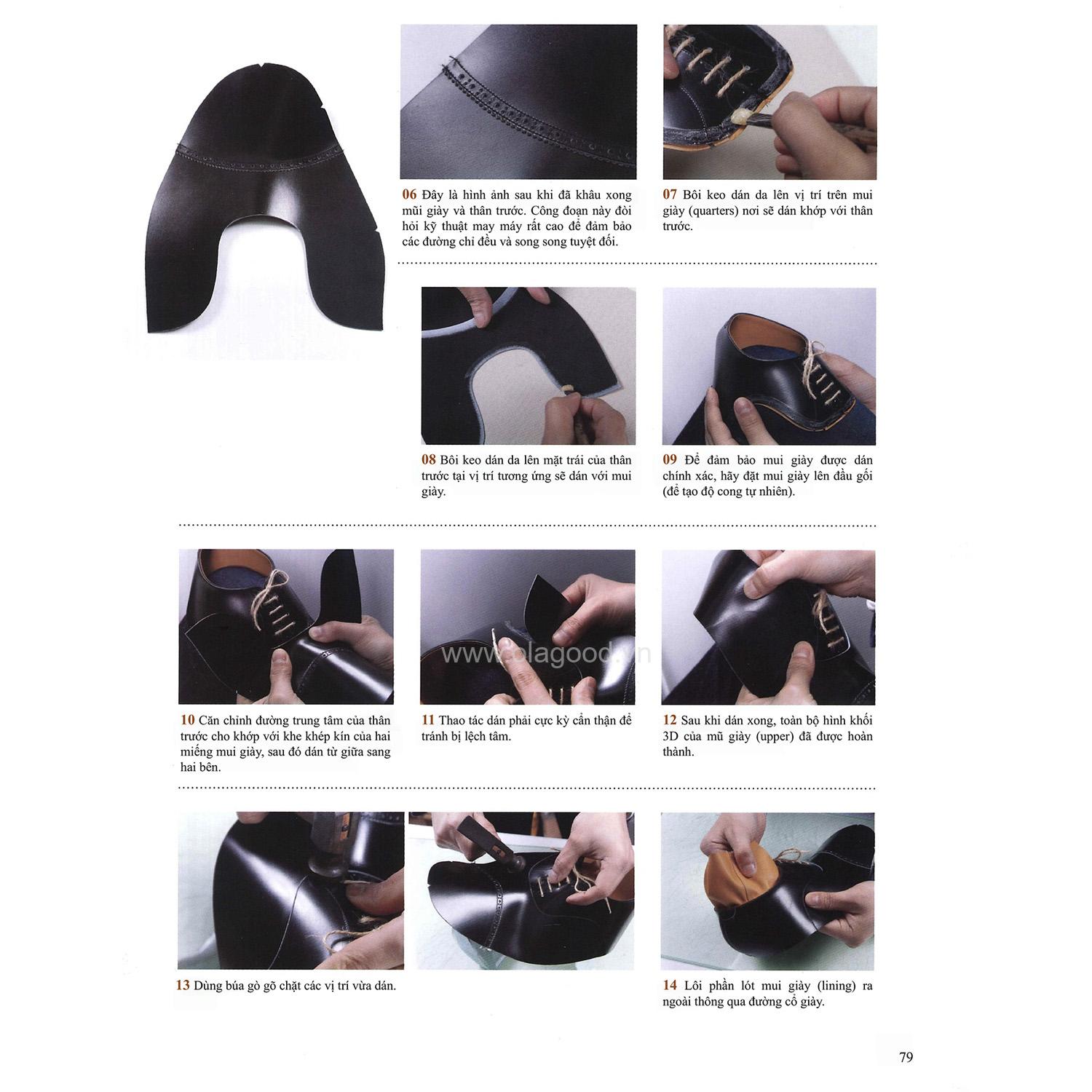 Sách dạy đóng giày da thủ công handmade - Giáo trình đóng giày da thủ công tự học tại nhà chi tiết từ A – Z - Hình ảnh 4