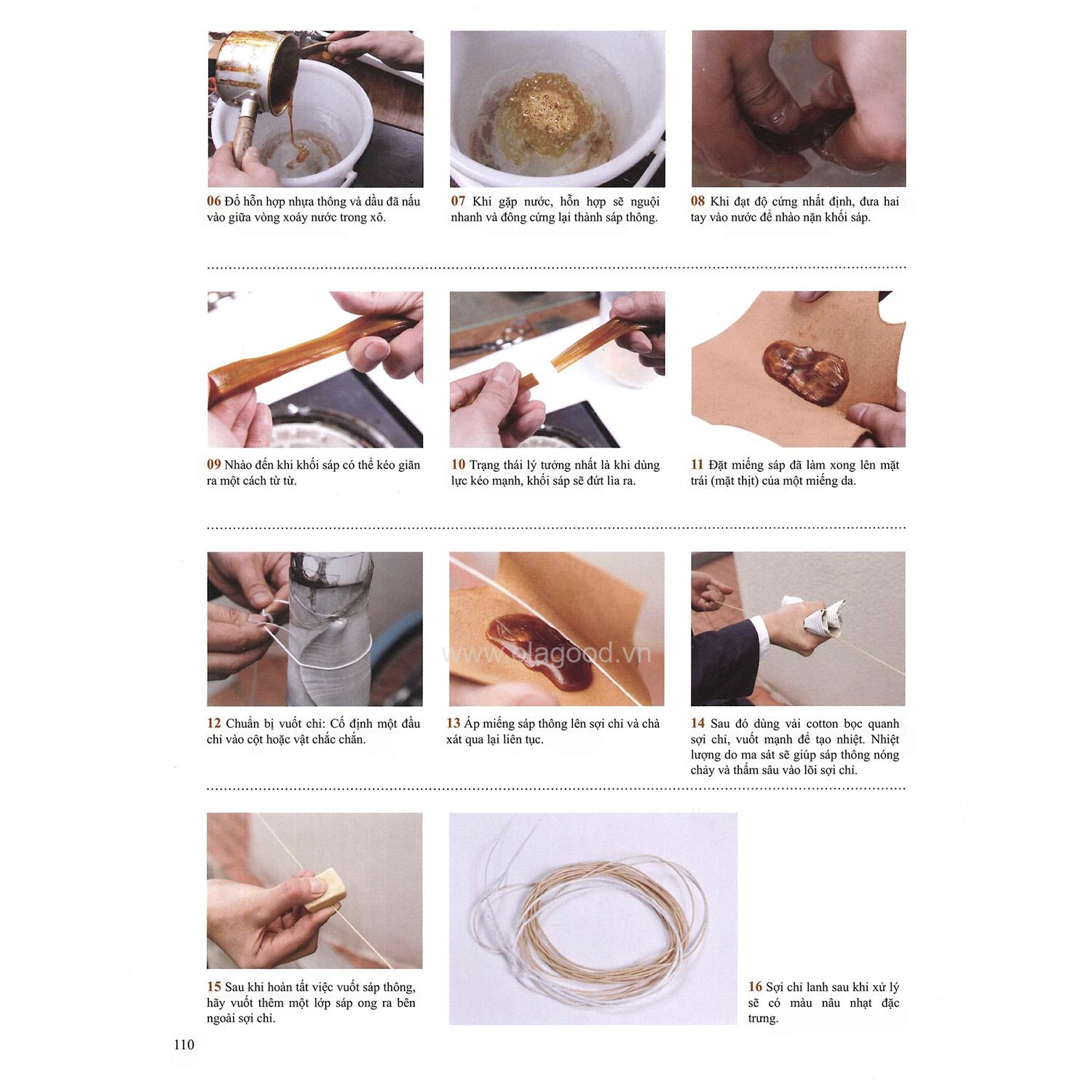 Sách dạy đóng giày da thủ công handmade - Giáo trình đóng giày da thủ công tự học tại nhà chi tiết từ A – Z - Hình ảnh 10