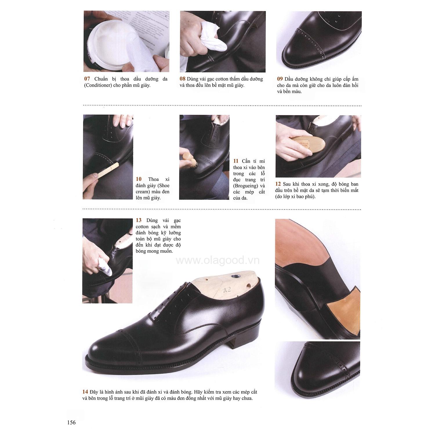 Sách dạy đóng giày da thủ công handmade - Giáo trình đóng giày da thủ công tự học tại nhà chi tiết từ A – Z - Hình ảnh 25