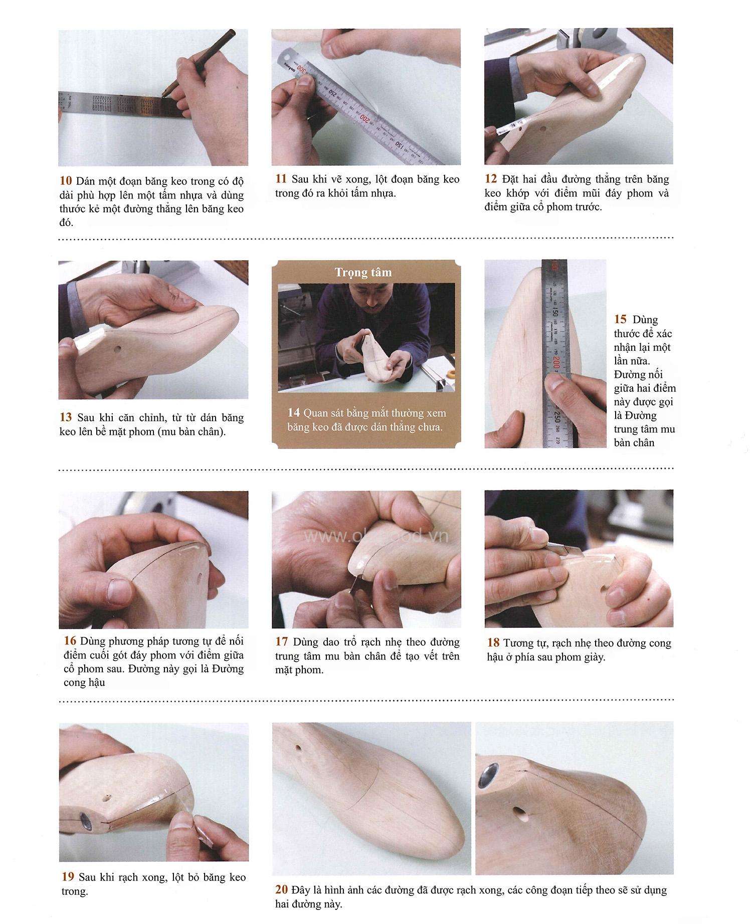 Sách dạy đóng giày da thủ công handmade - Giáo trình đóng giày da thủ công tự học tại nhà chi tiết từ A – Z - Hình ảnh 4