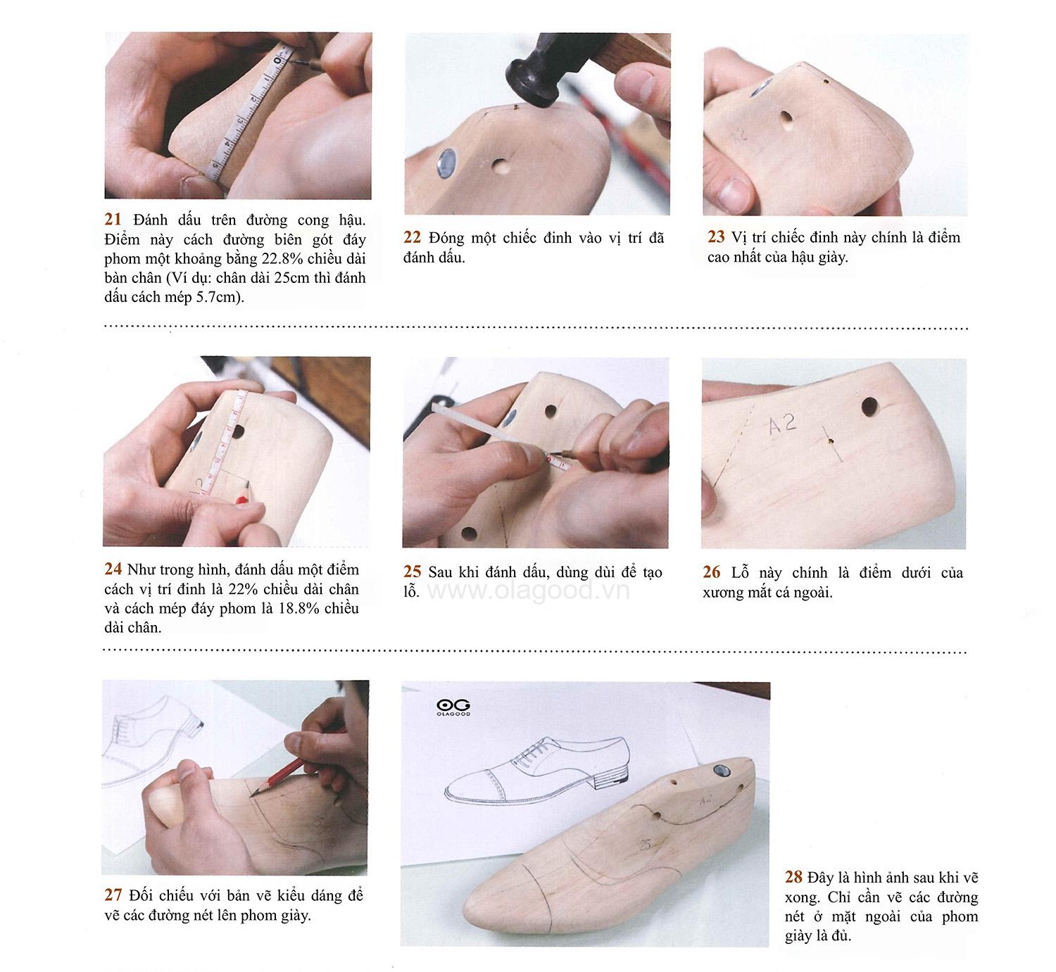 Sách dạy đóng giày da thủ công handmade - Giáo trình đóng giày da thủ công tự học tại nhà chi tiết từ A – Z - Hình ảnh 5