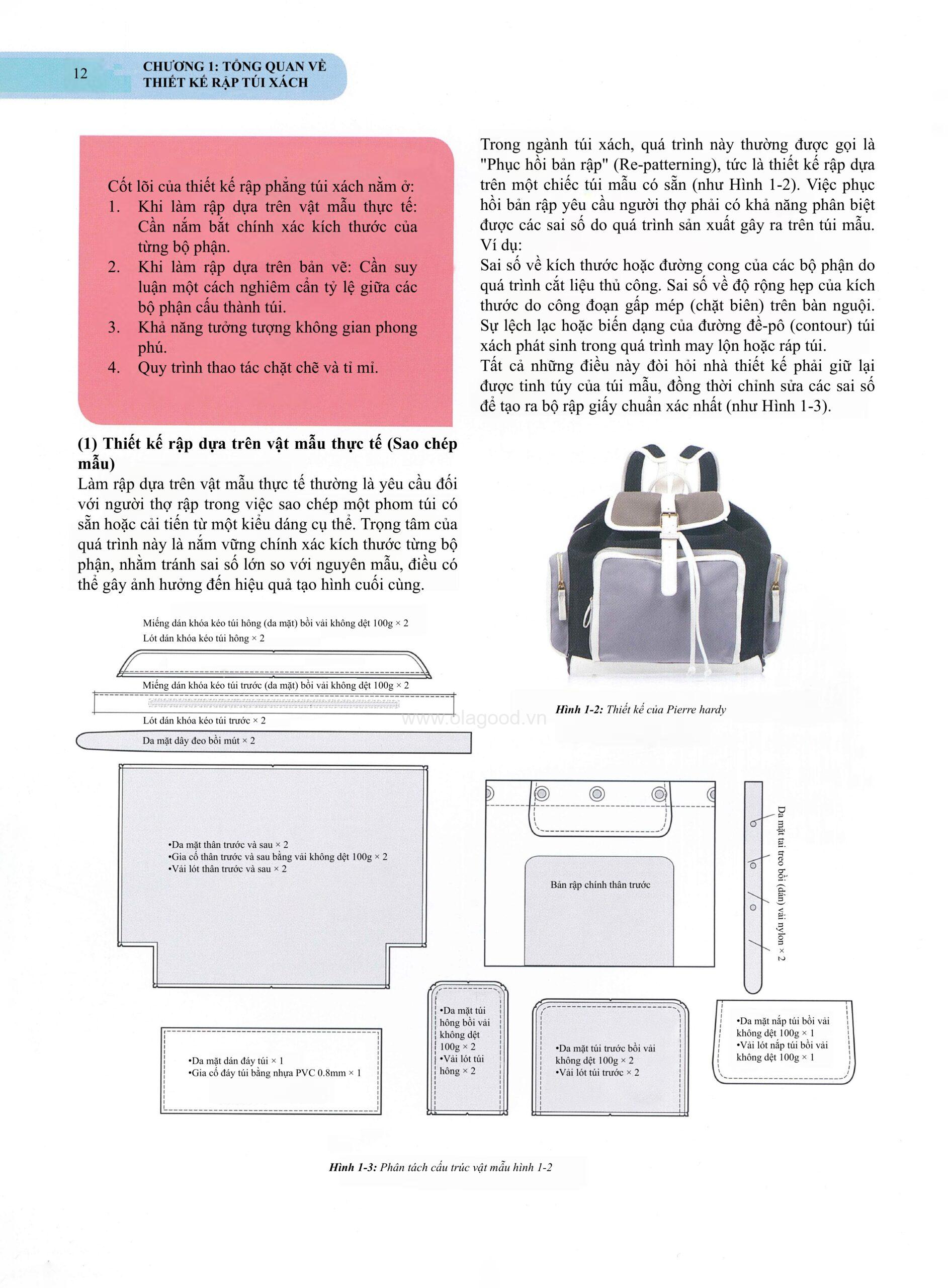 Sách Thiết kế dập và chế tác túi xách: Cẩm nang toàn diện từ A-Z - Hình ảnh 3