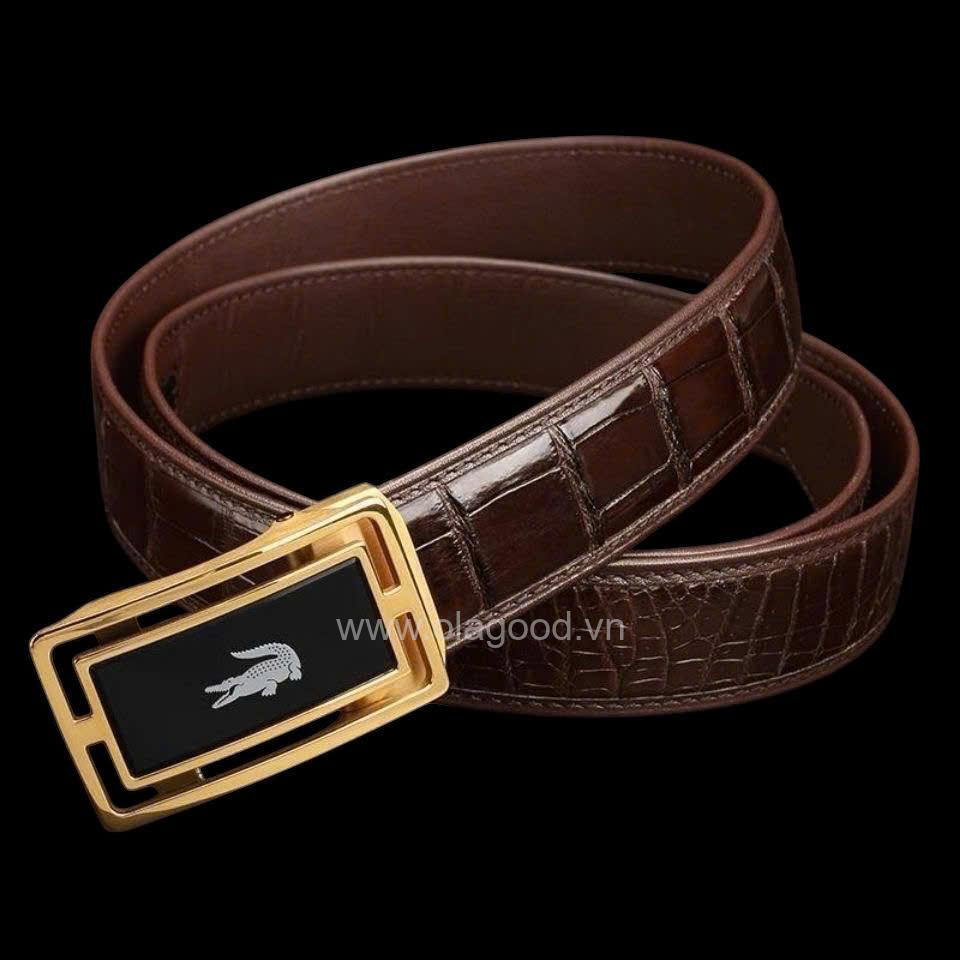 Thắt Lưng Da Cá Sấu Nguyên Miếng Cao Cấp – Đẳng Cấp & Sang Trọng Cho Phái Mạnh - TLN0130S - Hình ảnh 11