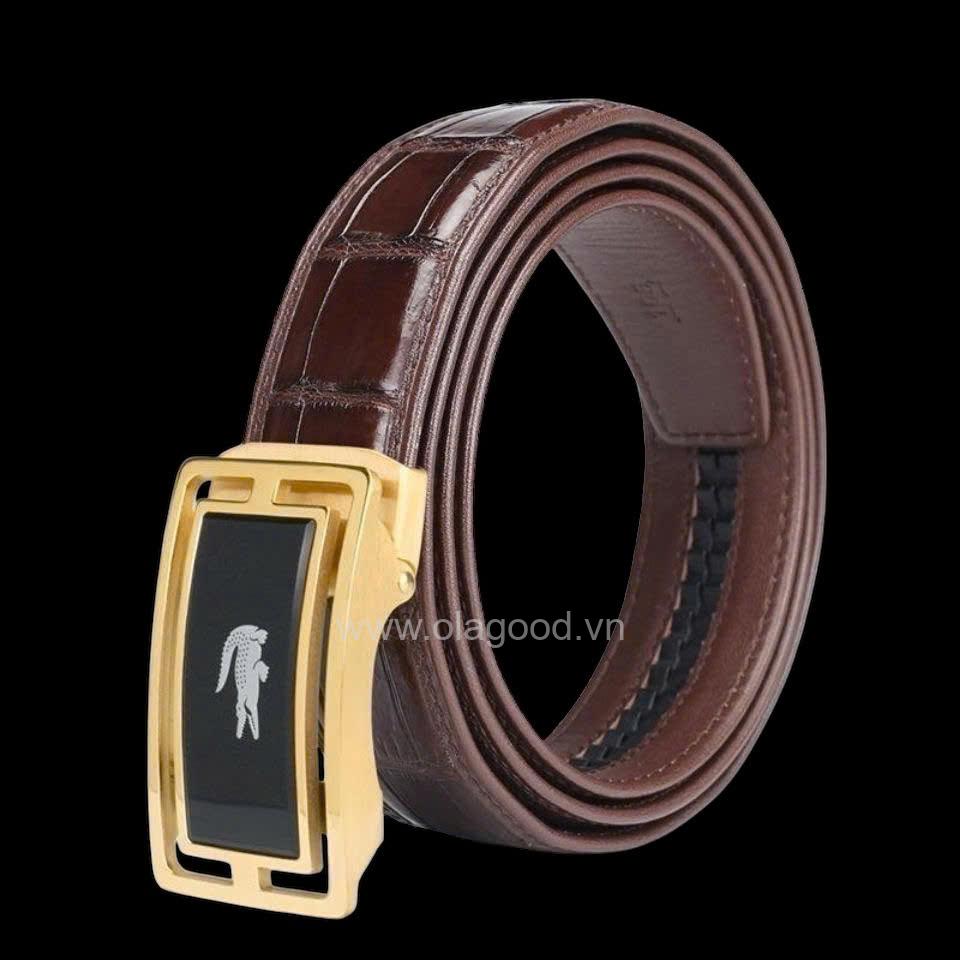 Thắt Lưng Da Cá Sấu Nguyên Miếng Cao Cấp – Đẳng Cấp & Sang Trọng Cho Phái Mạnh - TLN0130S - Hình ảnh 9